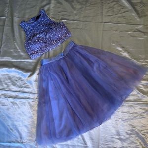 Two Piece Prom Dress